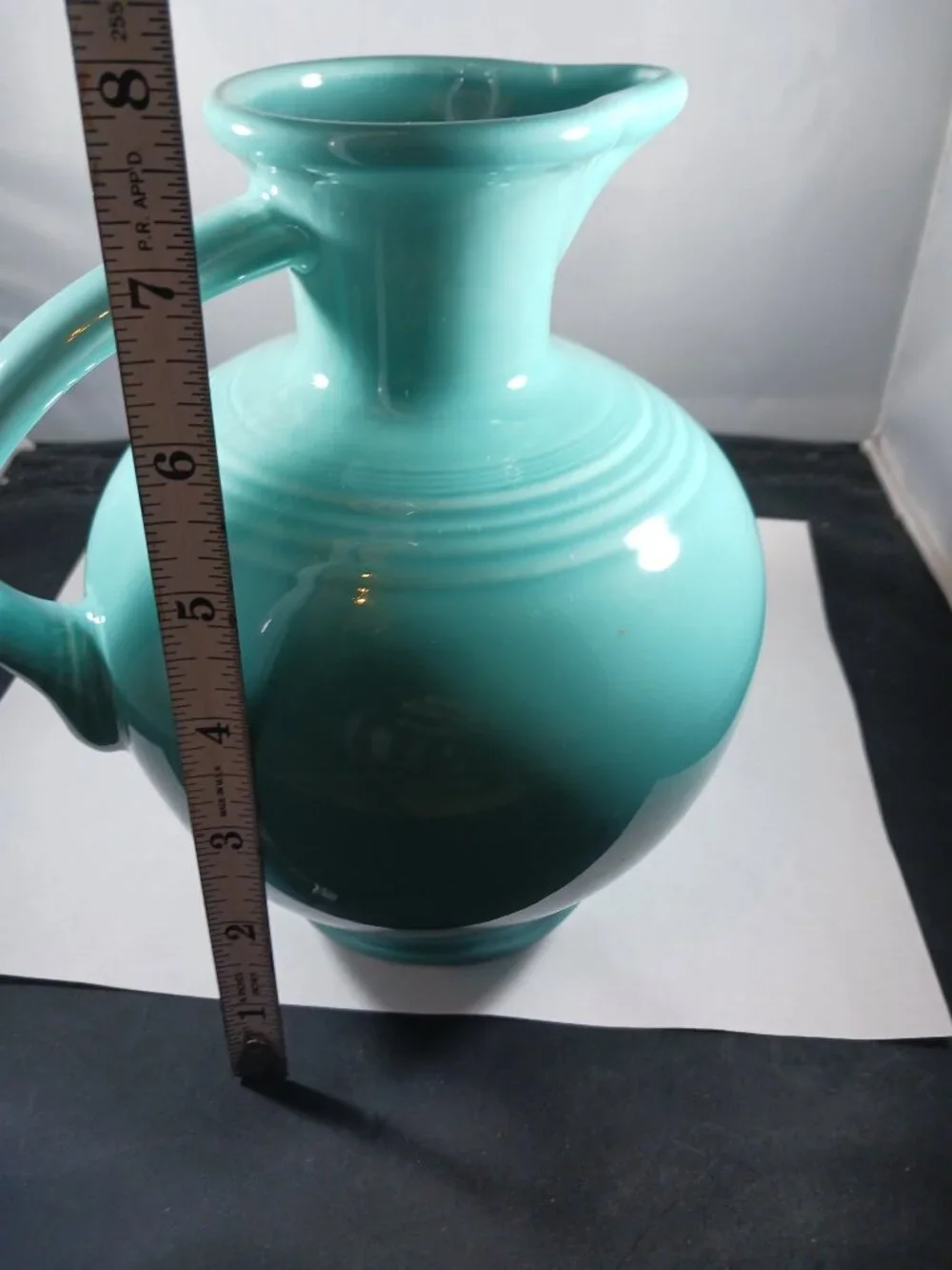 Vintage Fiesta Ware Blue Large Carafe